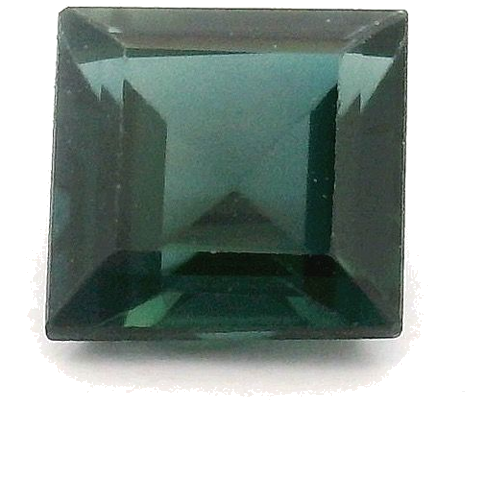 0.5 carat BLUE STEP cut Square Safyras (1)