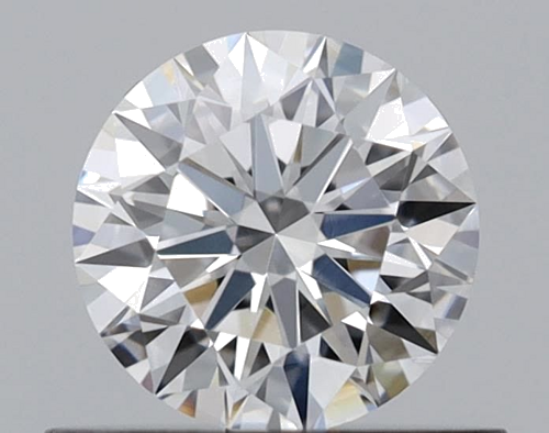 0.52 carat F-VVS1 Excellent cut Natūralus Round Deimantas (1)