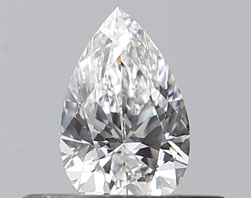 0.27 carat E-VS1 Natūralus Pear Deimantas (1)