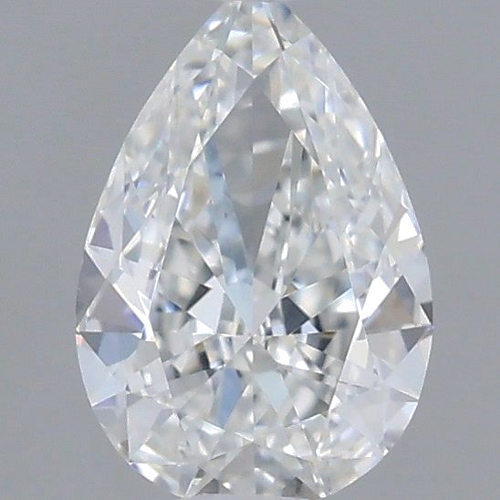 0.3 carat E-VVS2 Natūralus Pear Deimantas (1)