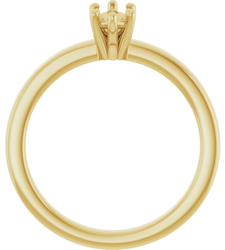 Sužadėtuvių Žiedas „Solitaire“ 585 Geltonojo Aukso Marquise 8mm x 4mm (2)