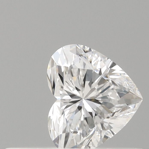 0.3 carat D-IF Natūralus Heart Deimantas (1)