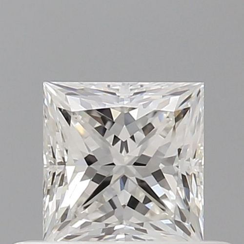 0.5 carat G-VVS2 Natūralus Princess Deimantas (1)