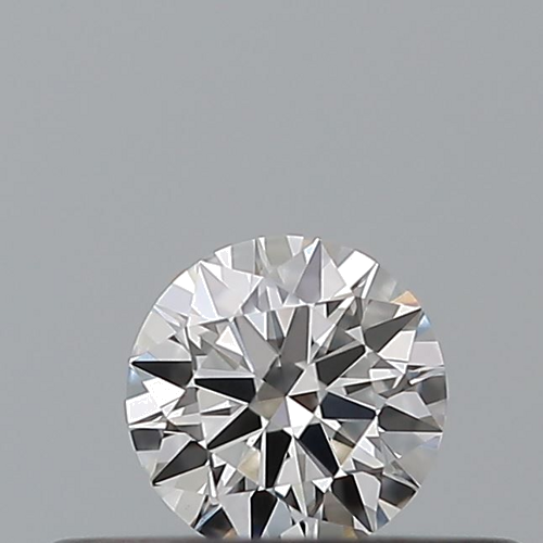 0.19 carat F-VVS2 Excellent cut Natūralus Round Deimantas (1)