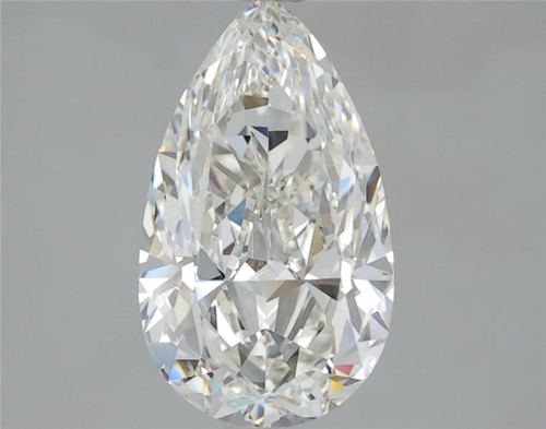 2.18 carat H-VVS1 Natūralus Pear Deimantas (1)