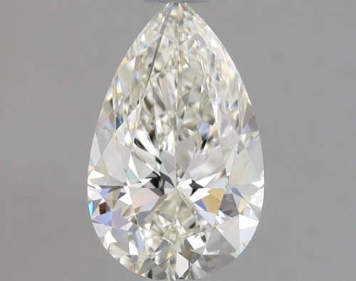 1.0 carat I-VVS2 Natūralus Pear Deimantas (1)