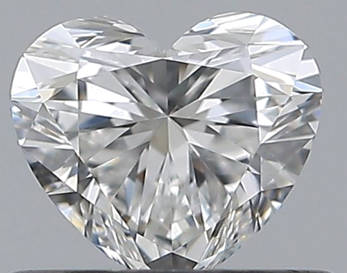 0.4 carat E-VVS2 Natūralus Heart Deimantas (1)