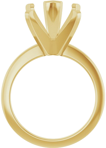 Sužadėtuvių Žiedas 14k yellow gold Pear 16mm x 12mm (2)