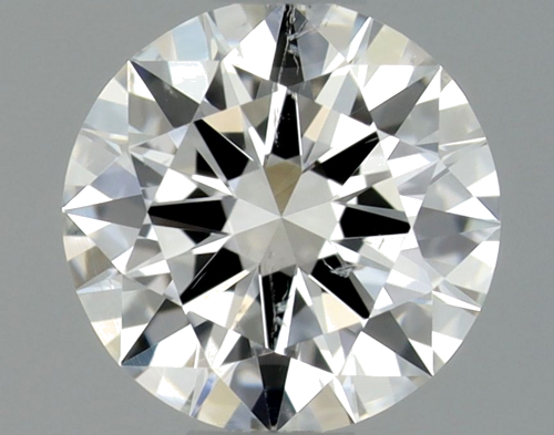0.46 carat F-SI2 Excellent cut Natūralus Round Deimantas (1)