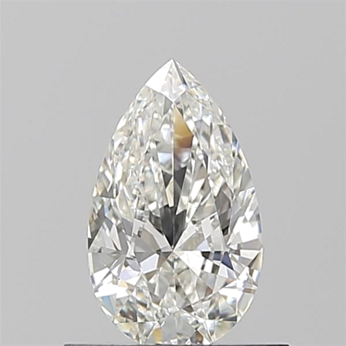 0.6 carat H-VS2 Natūralus Pear Deimantas (1)