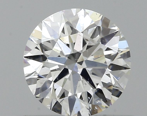 0.5 carat E-SI2 Excellent cut Natūralus Round Deimantas (1)