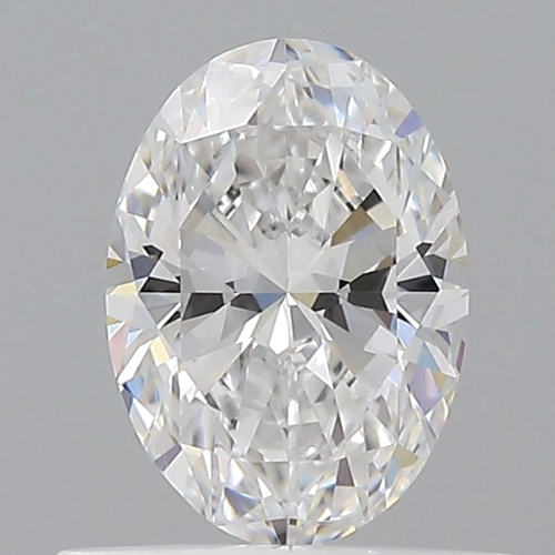 0.53 carat E-VVS2 Natūralus Oval Deimantas (1)