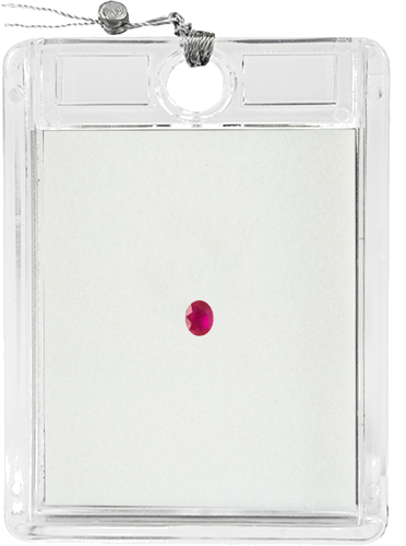 0,26 ct. Rubinas Ovalus H.F (1)