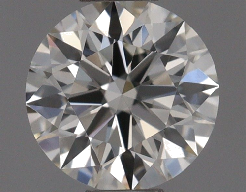0.41 carat J-VVS1 Excellent cut Natūralus Round Deimantas (1)