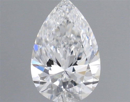 0.31 carat D-VVS2 Natūralus Pear Deimantas (1)