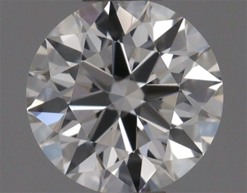 0.42 carat H-VVS1 Excellent cut Natūralus Round Deimantas (1)
