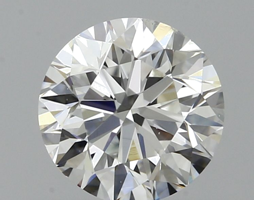 0.5 carat F-SI1 Very Good cut Natūralus Round Deimantas (1)