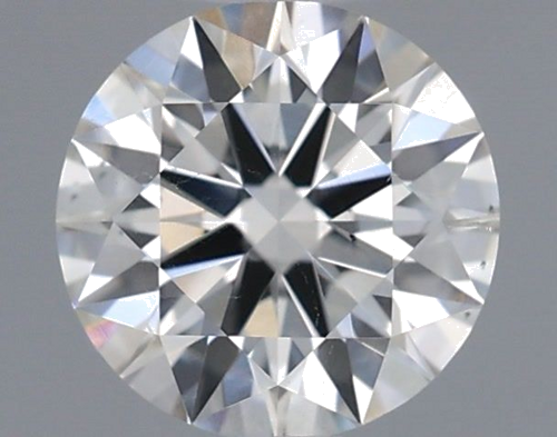 0.47 carat I-SI1 Excellent cut Natūralus Round Deimantas (1)