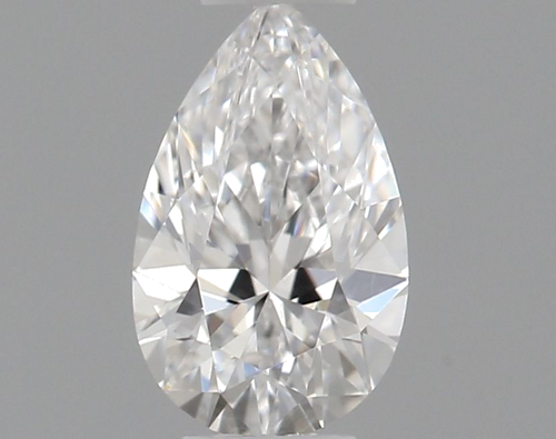 0.23 carat D-VVS1 Natūralus Pear Deimantas (1)