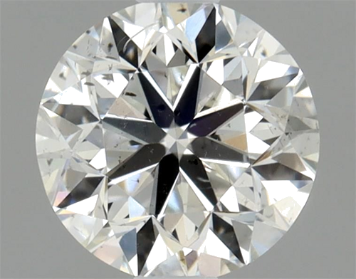 0.5 carat H-SI2 GD cut Natūralus Round Deimantas (1)
