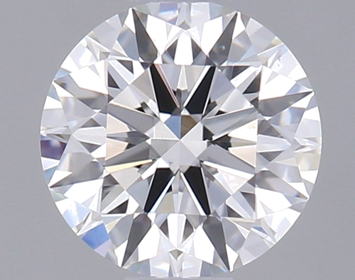 0.51 carat I-VS2 Excellent cut Natūralus Round Deimantas (1)
