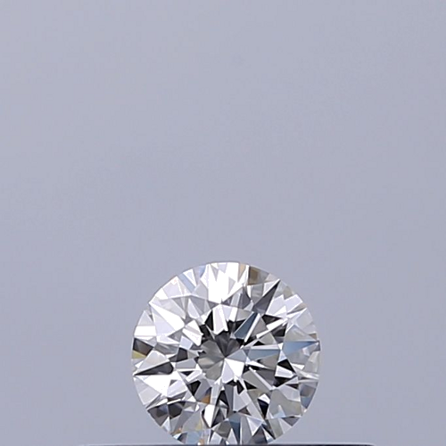 0.19 carat E-VVS1 Excellent cut Natūralus Round Deimantas (1)