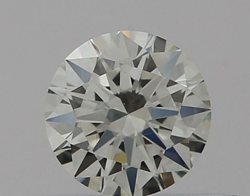 0.32 carat I-VVS2 Excellent cut Natūralus Round Deimantas (1)