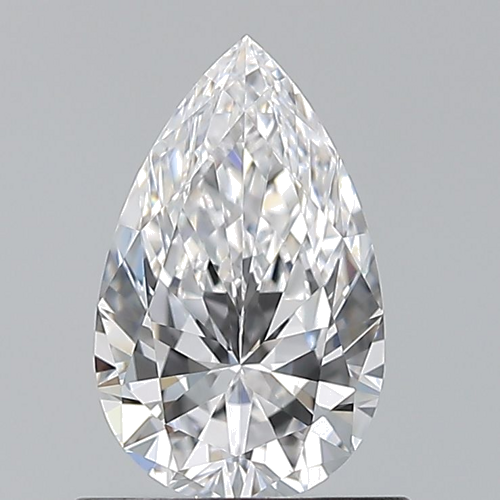 0.73 carat D-FL Natūralus Pear Deimantas (1)