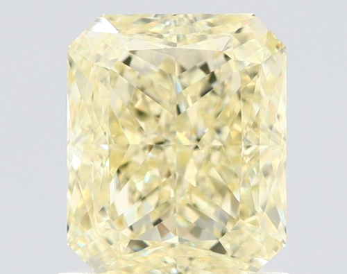 1.19 carat Fancy Light Yellow-VS2 Natūralus Radiant Deimantas (1)