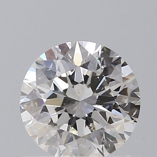 0.5 carat G-SI2 Excellent cut Natūralus Round Deimantas (1)