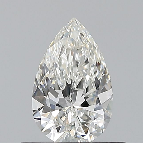 0.5 carat H-VS1 Natūralus Pear Deimantas (1)