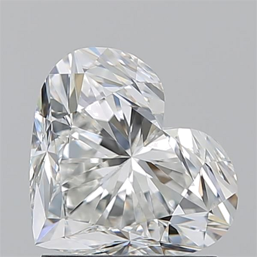 1.52 carat H-VS1 Natūralus Heart Deimantas (1)