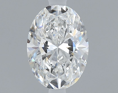 0.5 carat E-SI1 Natūralus Oval Deimantas (1)