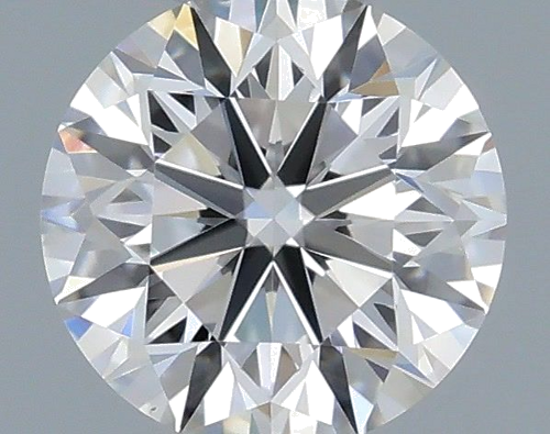 0.41 carat F-SI1 Very Good cut Natūralus Round Deimantas (1)