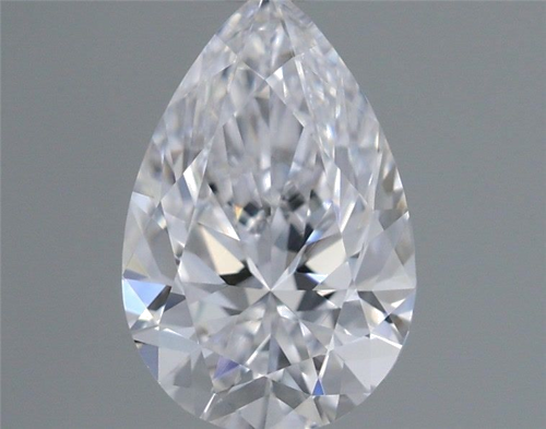 0.51 carat D-VVS1 Natūralus Pear Deimantas (1)