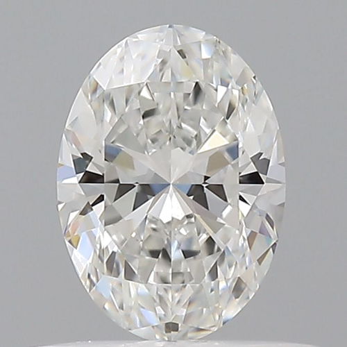 0.5 carat F-VVS1 Natūralus Oval Deimantas (1)