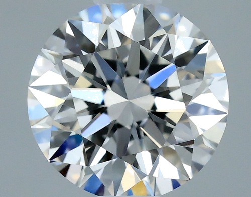 0.53 carat F-VVS2 Excellent cut Natūralus Round Deimantas (1)