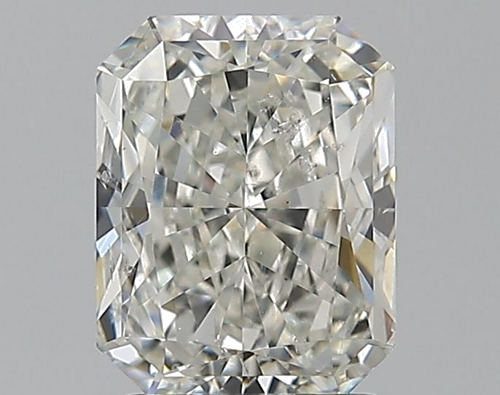 2.0 carat I-SI2 Natūralus Radiant Deimantas (1)