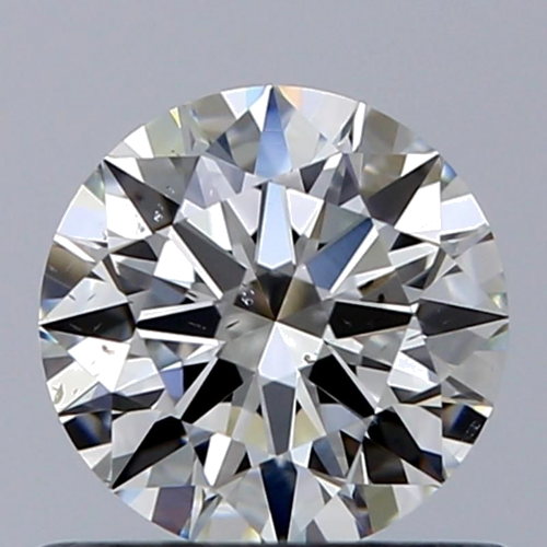 0.6 carat G-SI1 Excellent cut Natūralus Round Deimantas (1)