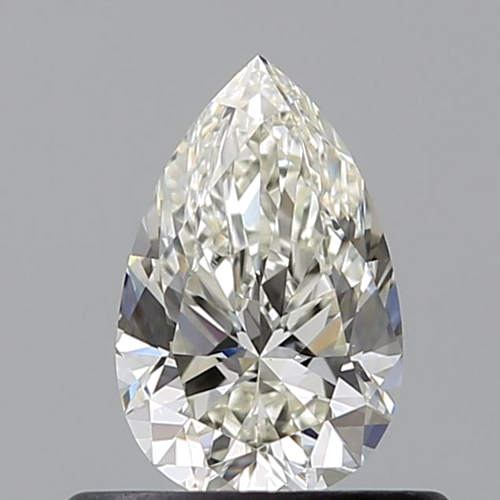 0.5 carat J-VS1 Natūralus Pear Deimantas (1)