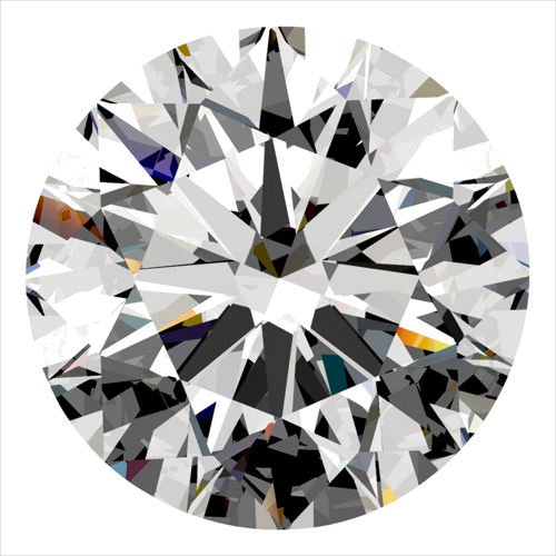0.31 carat F-VS1 Excellent cut Natūralus Round Deimantas (1)