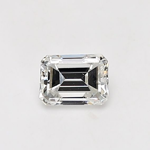 0.44 carat F-SI2 Natūralus Emerald Deimantas (1)