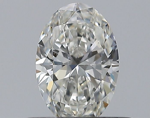 0.4 carat H-SI1 Natūralus Oval Deimantas (1)
