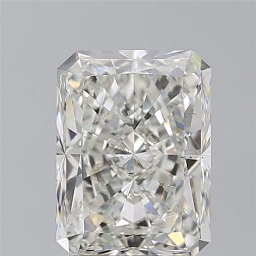 3.02 carat I-SI1 Natūralus Radiant Deimantas (1)
