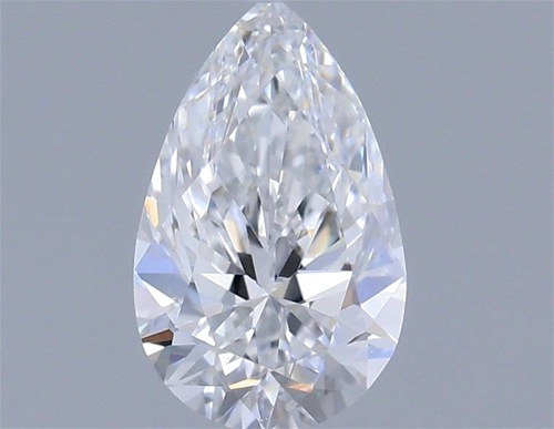 0.3 carat D-VVS1 Natūralus Pear Deimantas (1)