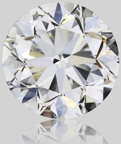 1.01 carat F-VS2 GD cut Natūralus Round Deimantas (1)