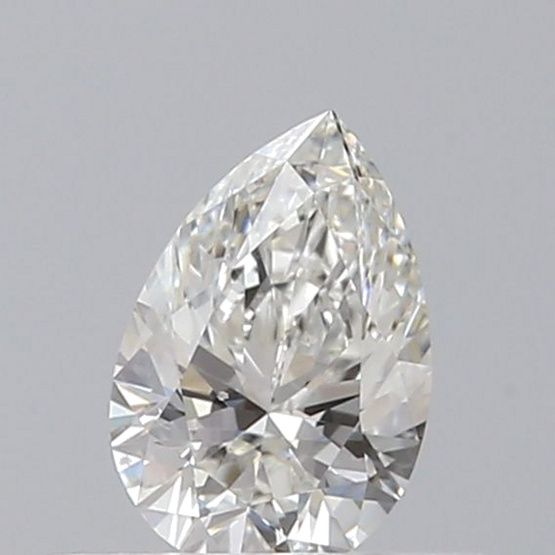 0.3 carat G-VVS2 Natūralus Pear Deimantas (1)