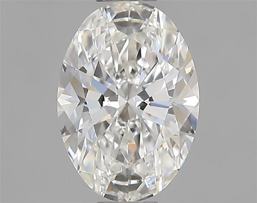 0.6 carat F-VVS2 Natūralus Oval Deimantas (1)