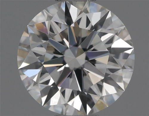 0.42 carat H-VVS1 Excellent cut Natūralus Round Deimantas (1)