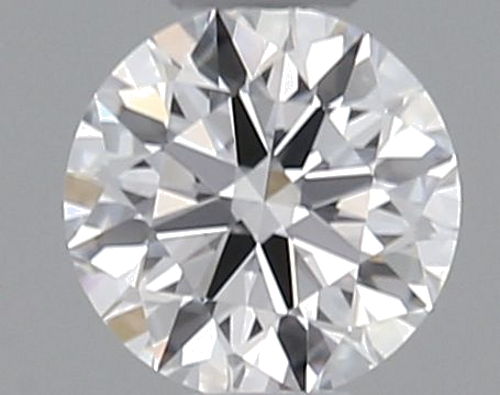 0.23 carat D-VVS1 Excellent cut Natūralus Round Deimantas (1)